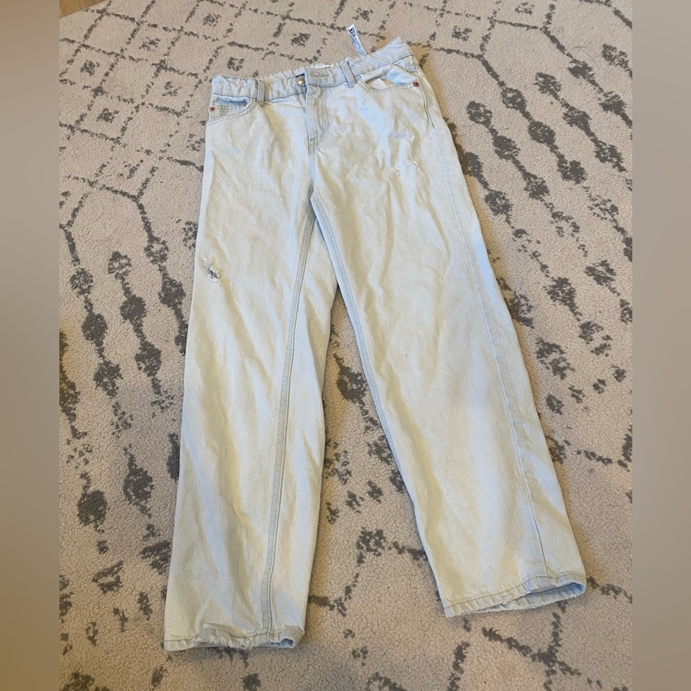 Girls Zara light jeans